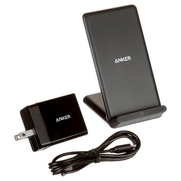 Anker PowerWave Stand with Charger, Black