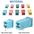 thumbnail image 2 of 10x Fuses Pack Kit 20A 30A 40A 50A 60A Car Auto Van Square Assortment Fuse, 2 of 7