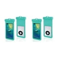 thumbnail image 4 of Transemion Waterproof Phone Pouch Diving Dry Bag Universal Cellphone Document Case Blue 2Set, 4 of 6