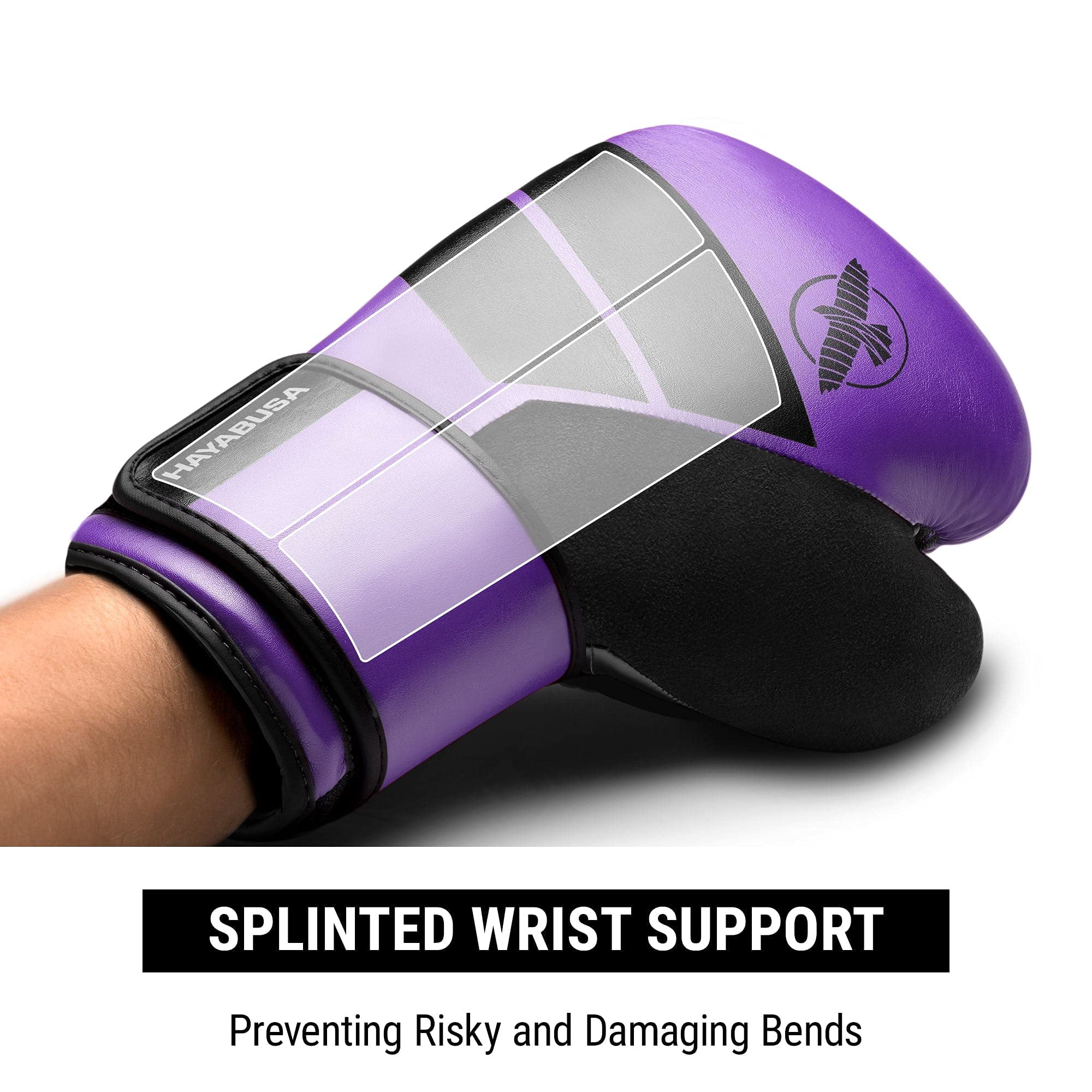 Large Boxing Gloves with Hand Wraps