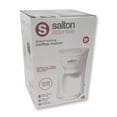 thumbnail image 4 of Salton Essentials White 1-Cup Coffee Maker, 4 of 5