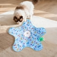 thumbnail image 4 of Hide And Seek Interactive Cat Toy Moving Concealed Wand Automatic Chargeable Indoor Exercise Squeaky Floral Cover, 4 of 7