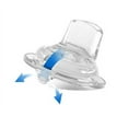 thumbnail image 3 of Bebek 8 oz, Silicone Soft Spout Bottle w Handles Light Blue., 3 of 3