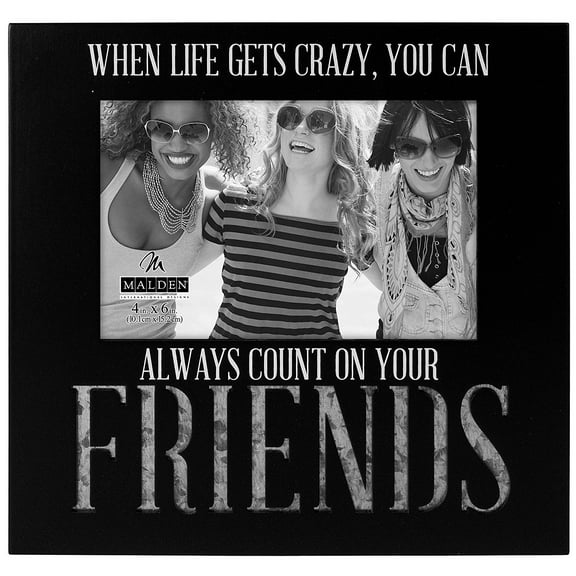 Malden 4" x 6" Friends Galvanized Picture Frame
