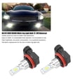 thumbnail image 4 of 2pcs Aluminum Shell H8 H11 80W 6500K CSP White Fog Light Bulb With Decode 12-24V Universal Car Outside Light, 4 of 8