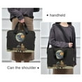 thumbnail image 6 of FORMRS 16" Laptop Bag Carrying Sleeve Case with Handle Travel Shoulder Briefcase, Sitting on The Moon, 6 of 8