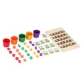 thumbnail image 4 of Kids Planting Toy, Lifelike Vocabulary Expansion High Simulation Fruit Vegetable Toys with Cup Bottom Plate for Home for Children, 4 of 8