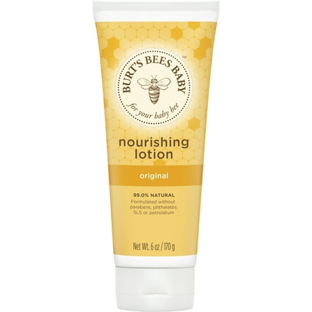 Baby Salve Tube - Burt's Bees Baby Nourishing Lotion, Original Scent Baby Lotion - 6 Ounce Tube