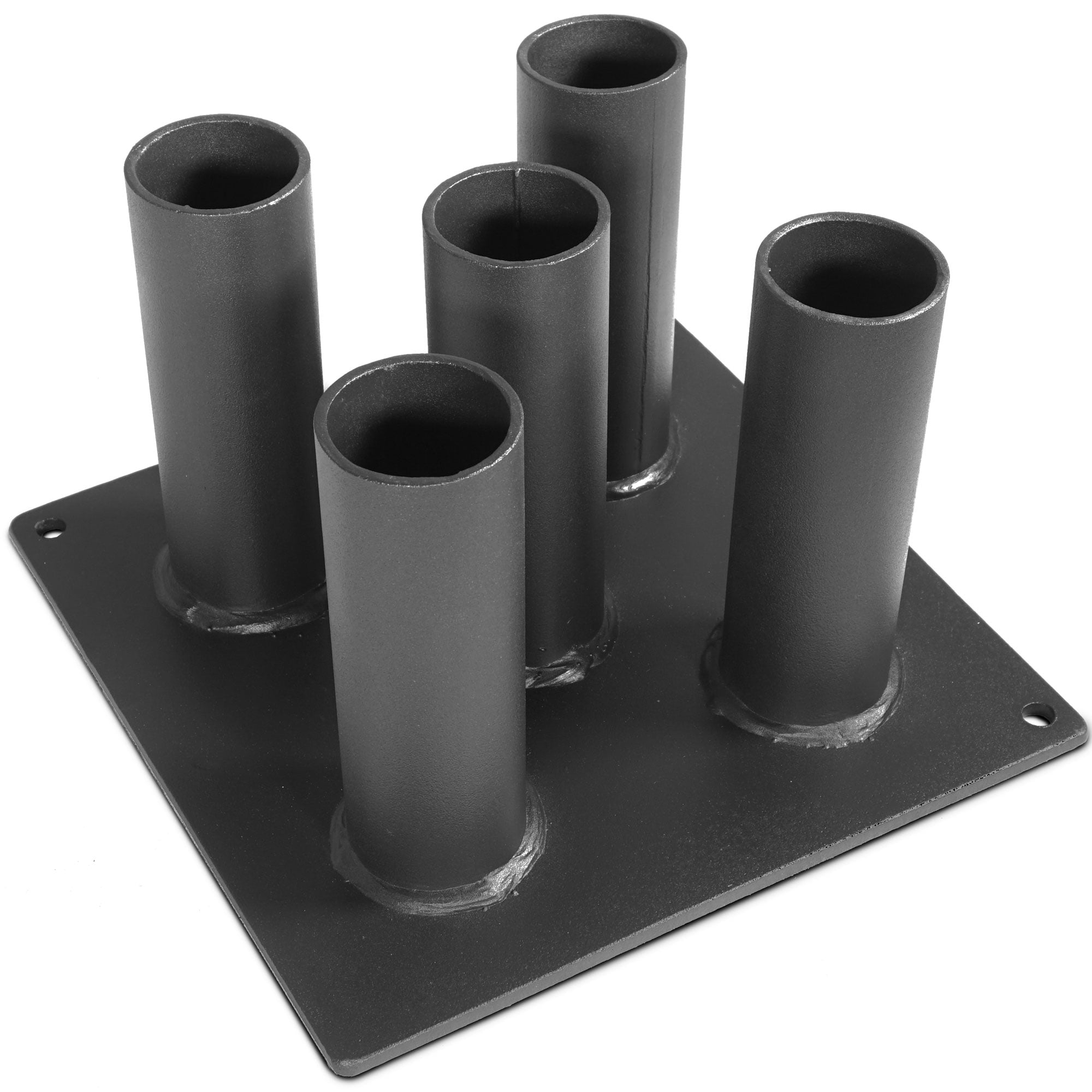 Titan Fitness Olympic Barbell 5 Bar Holder Vertical Storage Display Rack, 12" x 12" by Titan Fitness