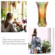 thumbnail image 5 of EeaseMX Jarrón de cristal con forma de flor, centro de mesa decorativo para el hogar, 5 of 7