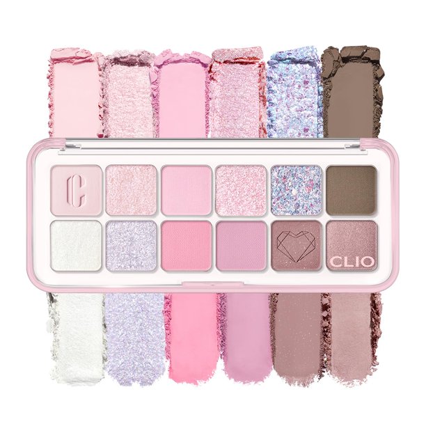 Paleta de sombras de ojos CLIO Pro Air 12 colores Matte Shimmer