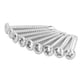 thumbnail image 2 of 50Pcs Self Drilling Screw Round Head 304 Stainless Steel Fasteners for Wood Work M4.2x32, 2 of 5
