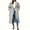 Light gray, variant on Womens Oversized Long Trench Coat Double Breasted Lapel Windproof Overcoat with Belt