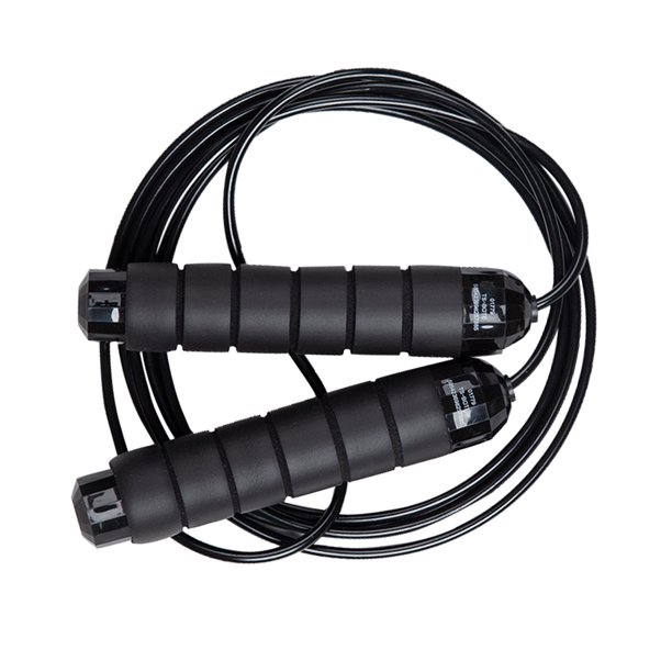 BRIGHTFUFU Ajustable Para Con Cable Negro Y Mangos No Resbalosos Para Entrenamiento Deportivo