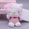 thumbnail image 1 of Anime Kuromi Felpa Llavero Sanrio Melody Cinnamoroll Wishmemell Pochacco Hello Kitty Peluche Juguetes Colgante Regalo Fivean unisex, 1 of 2