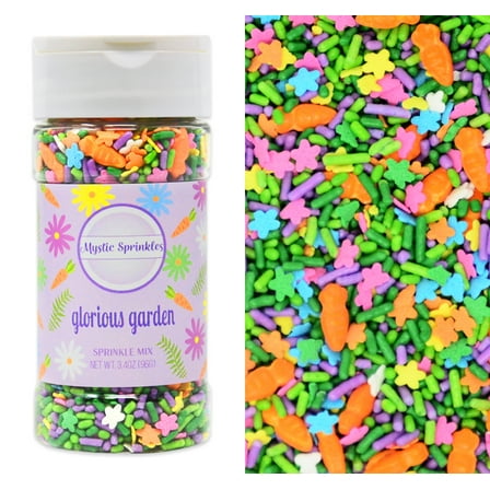 Mystic Sprinkles Glorious Garden Sprinkle Mix 3.4 oz.
