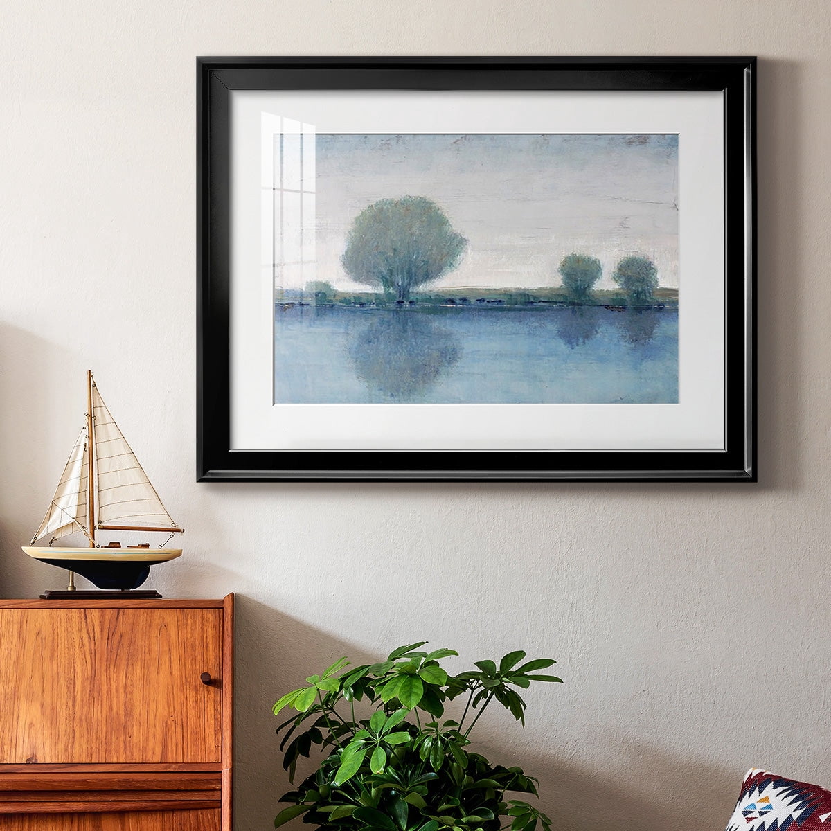 Afternoon Reflection I Premium Framed Print - Ready to Hang