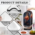thumbnail image 4 of HELLHERO Burning Rose 1Set Blender Covers Polyester Dustproof for Household Users, 4 of 6