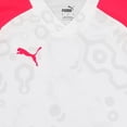 thumbnail image 2 of PUMA Mens White-Fire Orchid Short Sleeve Crew Neck Jersey Shirt Small, 2 of 2