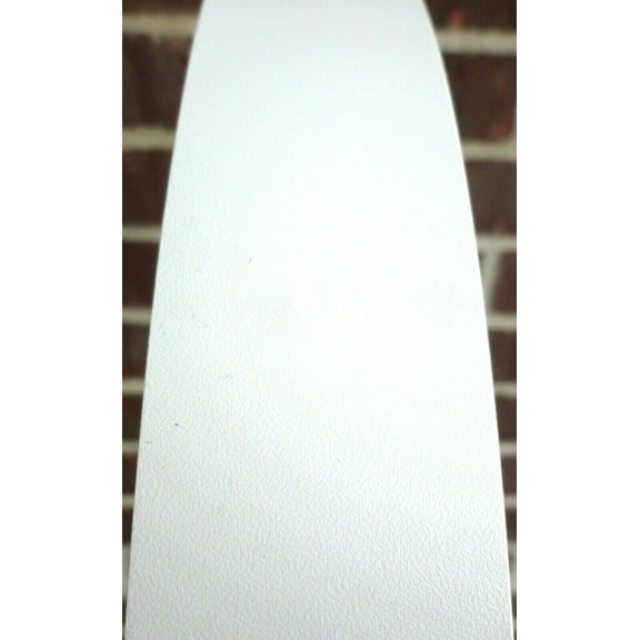 White 2MM PVC edgebanding thick roll 15/16" x 120" no adhesive .080" thick