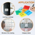 DryErase Notes Post Stickerss Sticky Board Reminders Stickies Labels