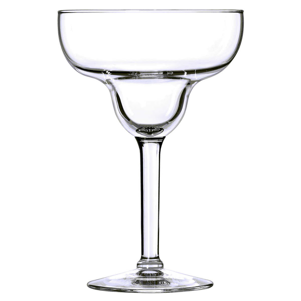 Libbey Glass Cocktail Shaker with Black Lid - 19.75 oz