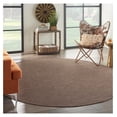 thumbnail image 2 of Drevy Positano Indoor/Outdoor Area Rug 8', Natural, Round, 0.25" Thick, Easy Cleaning Non Shedding Bed Room Living Room Dining Room Backyard Deck Patio, 2 of 8