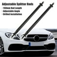 thumbnail image 1 of Unique Bargains 2pcs 150mm 5.91' Car Splitter Support Rods Adjustable Front Rear Bumper Lip Splitter Strut Rod Tie Support Bars Black, 1 of 7