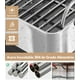 thumbnail image 5 of Juego de Escurridor de Platos y Escurreplatos, Escurridor de Trastes de Acero Inoxidable 304 de 2 Niveles con Caño Giratorio, Colador de Platos, Soporte para Utensilios, Portavasos, 5 of 6