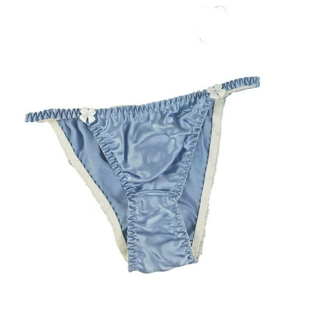 

Women s Sexy Silk String Bikini Briefs Ladies Panties Silk Underwear Sleepwear