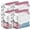 White4pc, variant on No-Pump Vacuum Storage Bags, Press & Seal, Reusable, for Clothes & Bedding