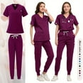 thumbnail image 4 of High Quality Women Scrubs Sets Hospital Beauty Spa Salon Lab Workwear Clothes Nurses Accessories, 4 of 8