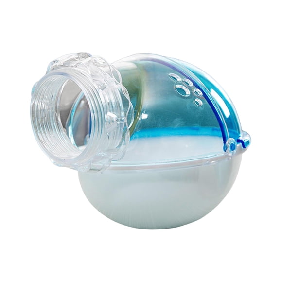 Jaula para hámster con arena para baño, ducha, inodoro, cama extraíble Azul