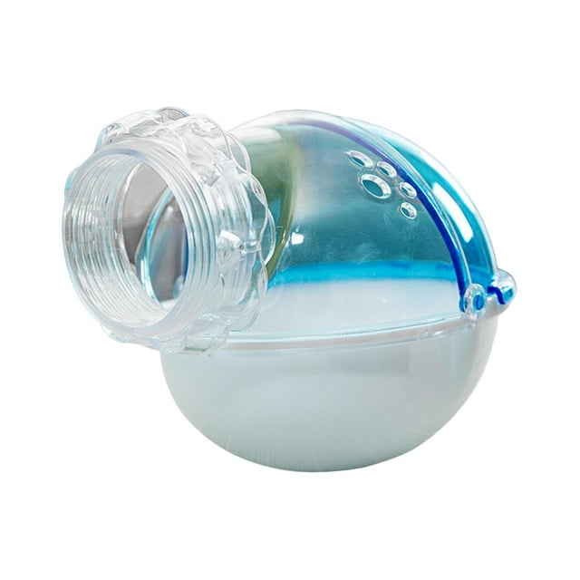 Contenedor de baño de arena para hámster perfecl inodoro externo desmontable azul