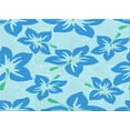 thumbnail image 1 of Ahgly Company Machine Washable Indoor Rectangle Transitional Tron Blue Area Rugs, 5' x 7', 1 of 7