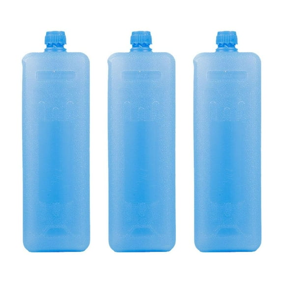 1/2/3pcs S/M Plastic Gel Freezer Ice Block Reusable For Picnic Travel Lunch Cool Cooler Refrigeration Food Bag Wate Pack Storage