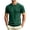 Green, variant on Men's Linen Silk Short Sleeve Sweater Crewneck Knit Pullover Slim Fit Breathable for Summer Old Money Style White XXXL