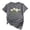 Grey, variant on Women's T Shirts Short Sleeve Tees Fresh and Cute Printed Crew Neck Solid Color Top Clothes