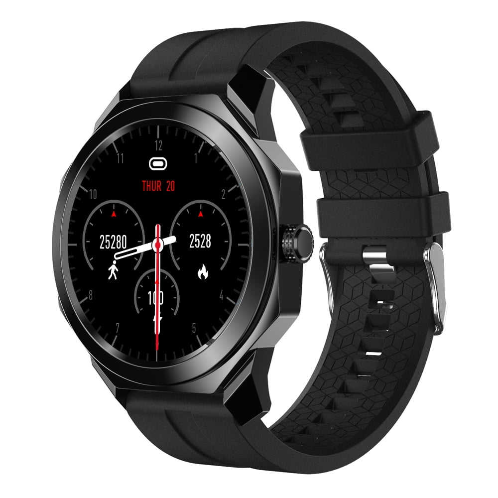 Netjes waarom Eenvoud Men'S Round Screen Sports Smart Watch Ip68 Waterproof Sports Smart Watch  With Full Touch Screen For Android And Ios R68 - Walmart.com