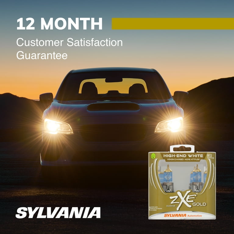 Sylvania Automotive H13 SilverStar zXe Gold Halogen Headlight Bulb