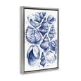 thumbnail image 3 of Stupell Industries Aquatic Conch Collection Gray Framed Floater Canvas Wall Art, design by LSR Design Studio, 25 x 17, 3 of 9