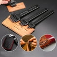 Hole DIY Leather Round Row Punching Tool Alloy Steel Spacing Hole