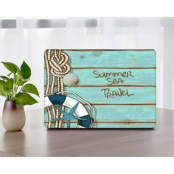 KSK KAISHEK Plastic Hard Shell Cover Only Compatible 2010-2017 Rel. Old MacBook Air 13" No Touch + Black Keyboard Cover Model: A1466/A1369 Wood grain A 172