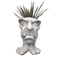 thumbnail image 4 of Funny Face Sculpture Funny Expression Flower Pot Ollies Beard, 4 of 5
