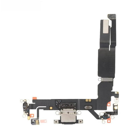 Eutoping charging port board For Apple iPhone 16 Black Connector Charger Board Flex Cable Assembly Replacement