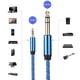 thumbnail image 5 of Cable de audio estéreo de 3,5 mm macho a 6,35 mm macho para amplificador, altavoz y guitarra eléctrica (2 m), 5 of 9
