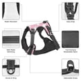 thumbnail image 6 of Naloa Pink Cartoon Bear Dog Harness, Pet Harness Vest with Traction Rope, Dog Vest for Outdoor, Walking - {sizeName}-Medium, 6 of 6