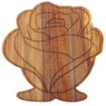 thumbnail image 2 of Chopping Board Wooden Cutting Board For Kitchen Serving Platter Cheese Fruit 1Pack, 2 of 5