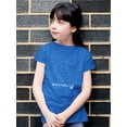 thumbnail image 2 of Moonchild Emoji - Cosmic Smiley Starry Night Youth's T-shirt, 2 of 4