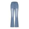 thumbnail image 6 of Pull On Jeans For Women High Waisted Stretchy Flare Elastic Waist Bootcut Denim Pants Boot Cut Jean Pants for Women Size 20 Woman Pants Size 14 plus Size Womens Pants No Kvetching Jean Pants for Women, 6 of 6